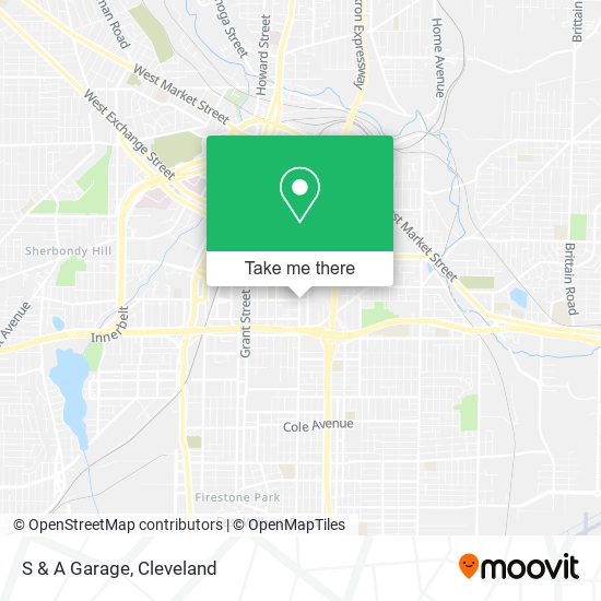Mapa de S & A Garage