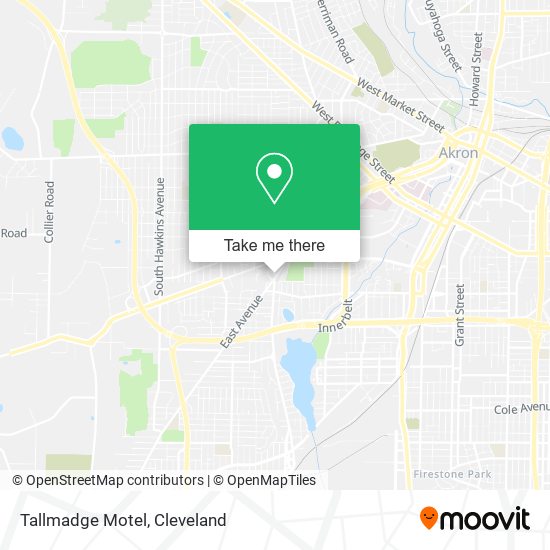 Mapa de Tallmadge Motel
