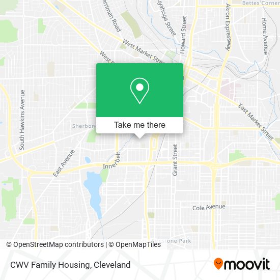 CWV Family Housing map