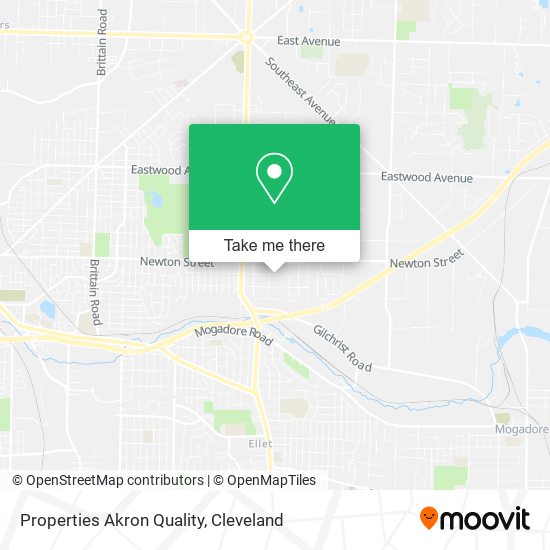 Properties Akron Quality map