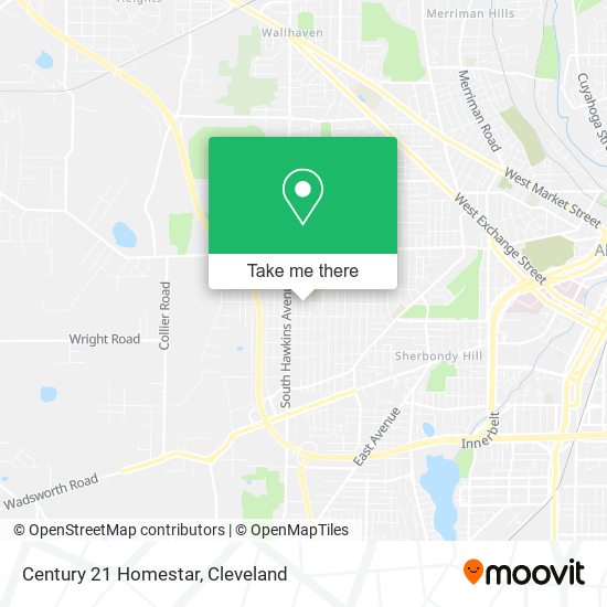 Century 21 Homestar map