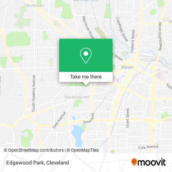 Mapa de Edgewood Park