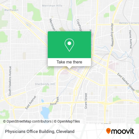 Physicians Office Building map