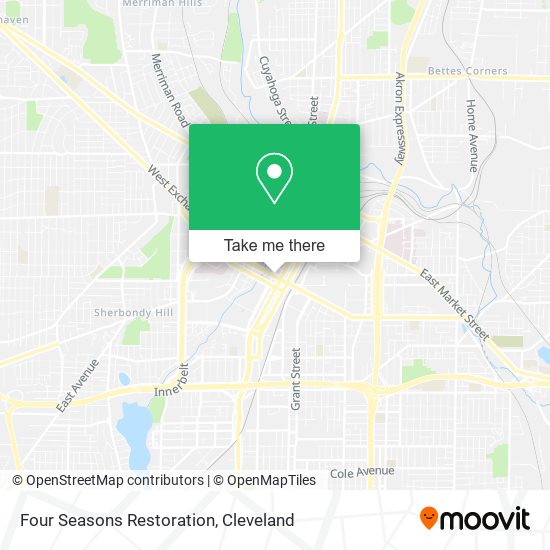 Four Seasons Restoration map