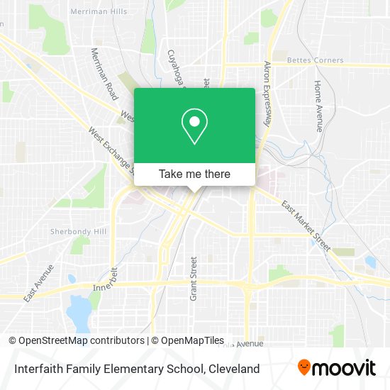 Interfaith Family Elementary School map