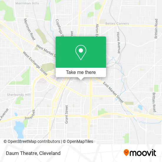 Daum Theatre map