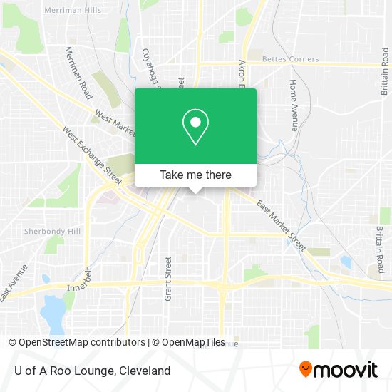 U of A Roo Lounge map
