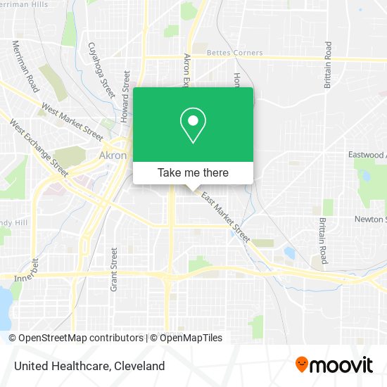 United Healthcare map