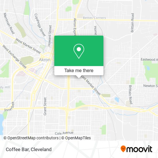 Mapa de Coffee Bar
