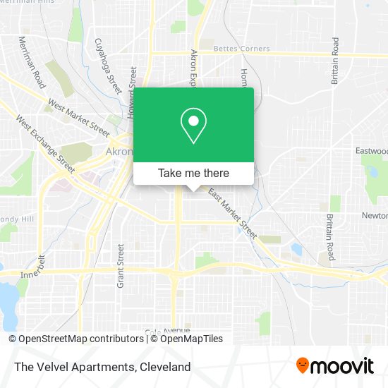 The Velvel Apartments map