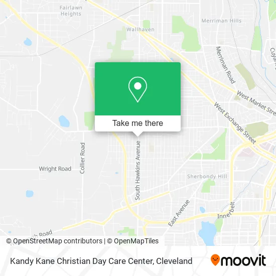 Kandy Kane Christian Day Care Center map