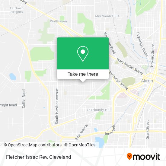 Fletcher Issac Rev map