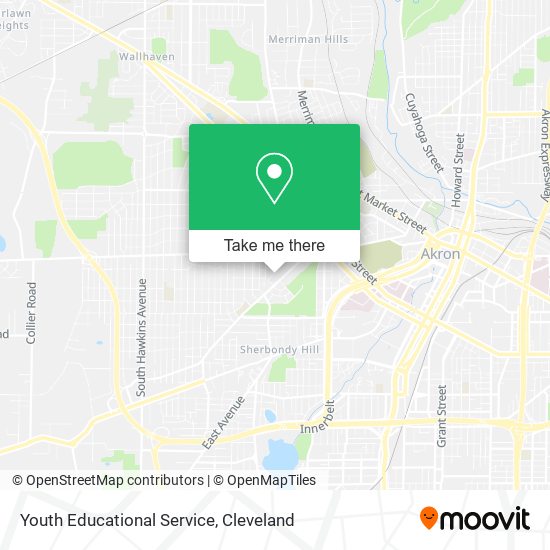 Youth Educational Service map