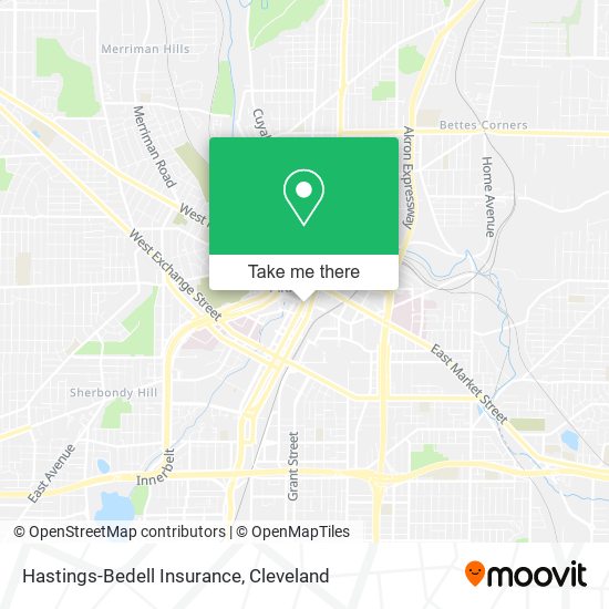 Hastings-Bedell Insurance map
