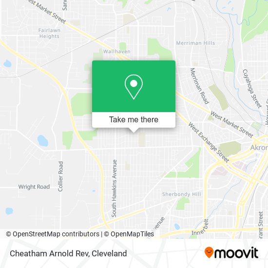 Mapa de Cheatham Arnold Rev