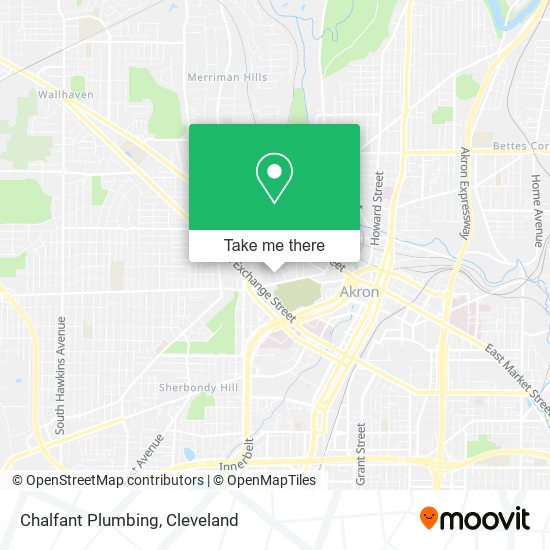 Mapa de Chalfant Plumbing