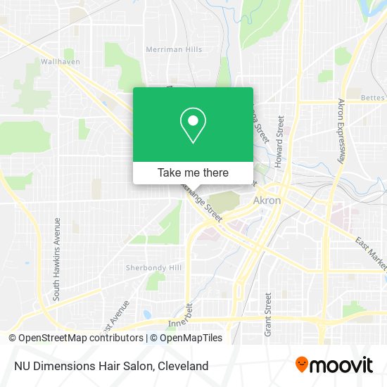 NU Dimensions Hair Salon map