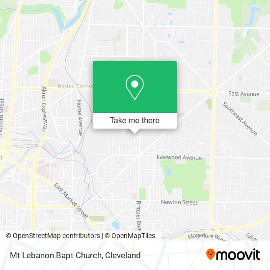 Mapa de Mt Lebanon Bapt Church