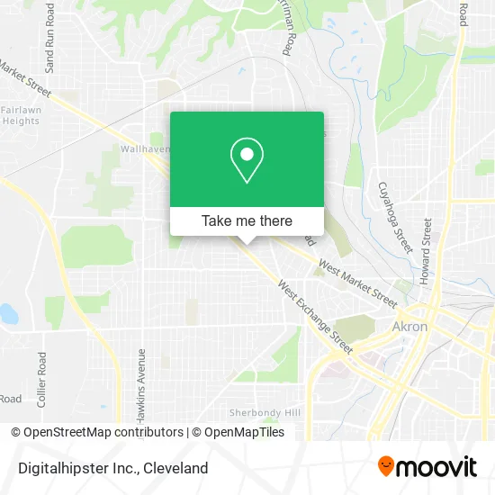 Digitalhipster Inc. map