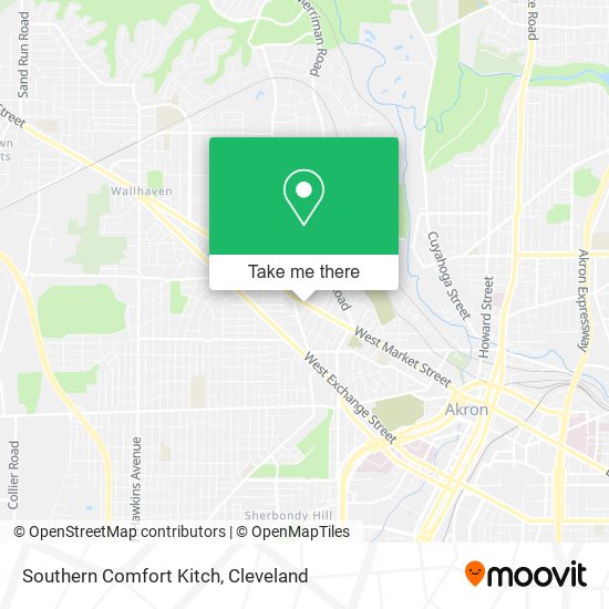 Southern Comfort Kitch map