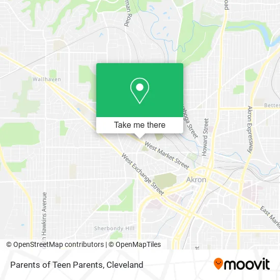 Parents of Teen Parents map