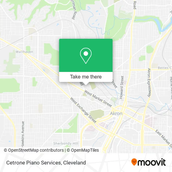 Cetrone Piano Services map
