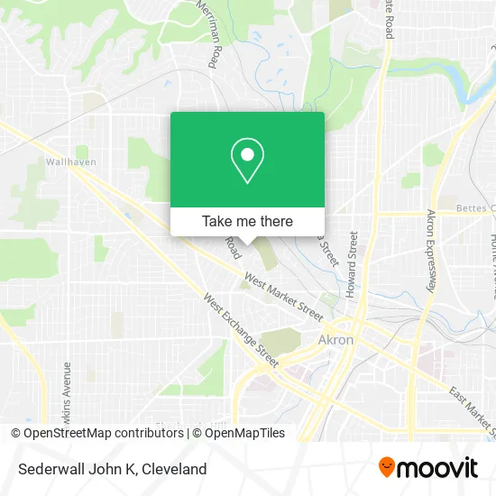Sederwall John K map