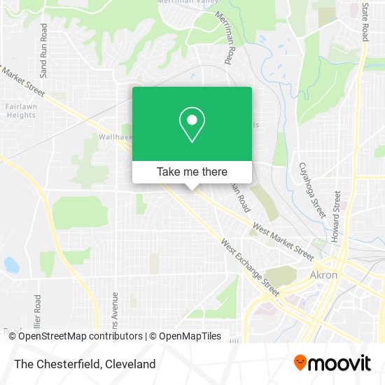 Mapa de The Chesterfield