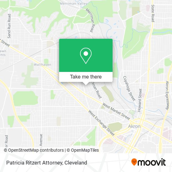Mapa de Patricia Ritzert Attorney