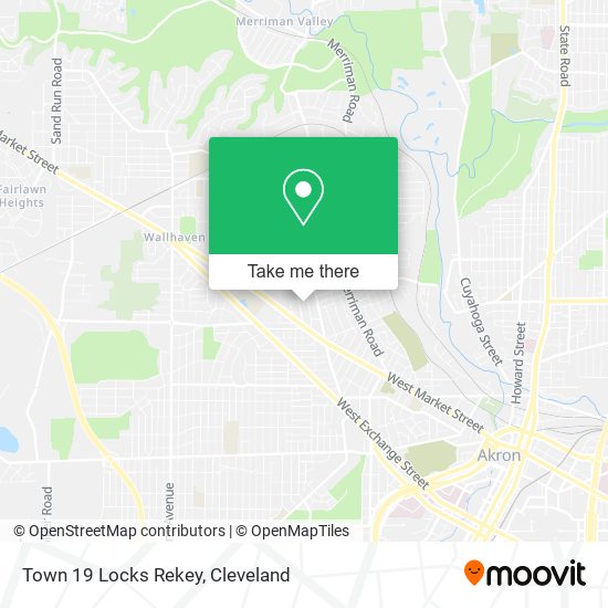 Town 19 Locks Rekey map