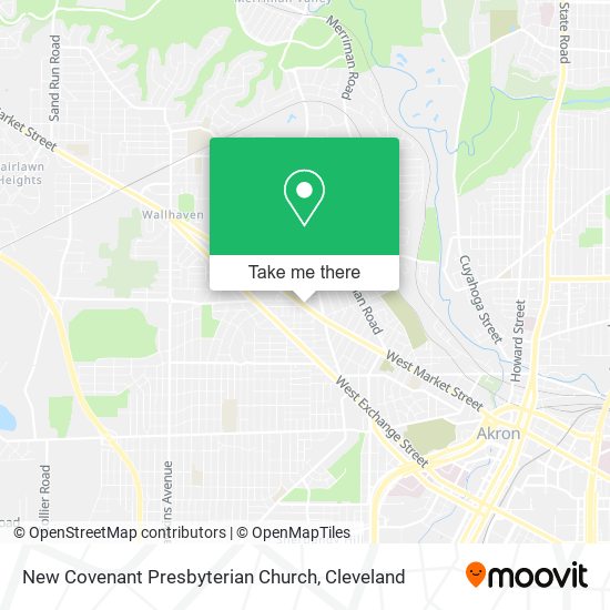 Mapa de New Covenant Presbyterian Church