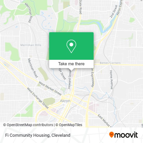 Mapa de Fi Community Housing