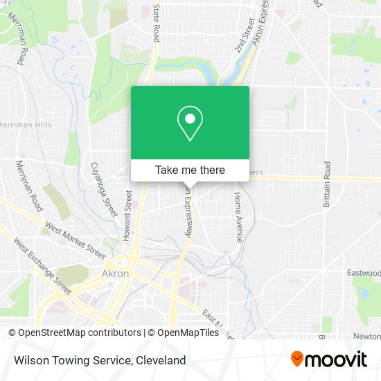 Mapa de Wilson Towing Service