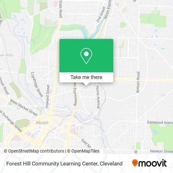 Mapa de Forest Hill Community Learning Center