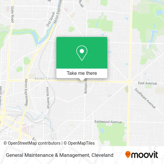 General Maintenance & Management map