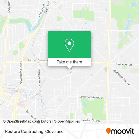 Restore Contracting map