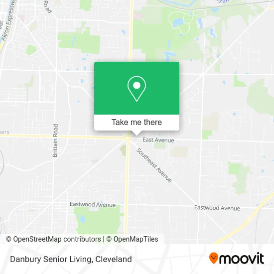 Danbury Senior Living map