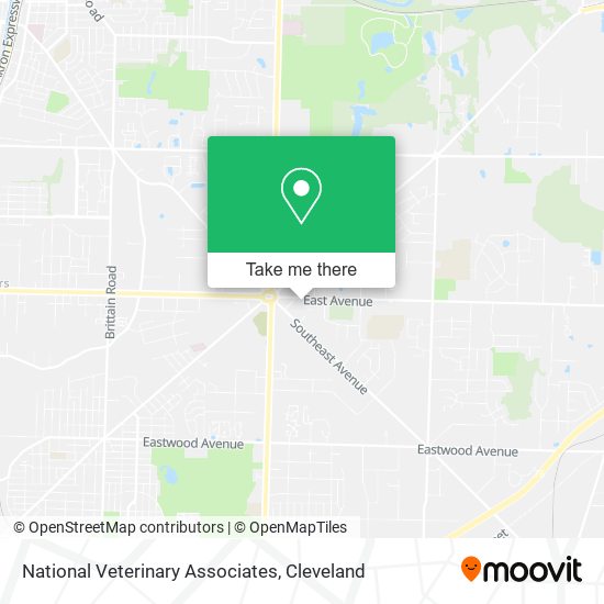 National Veterinary Associates map