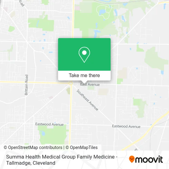 Summa Health Medical Group Family Medicine - Tallmadge map
