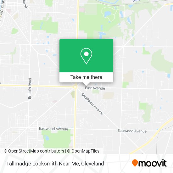 Tallmadge Locksmith Near Me map