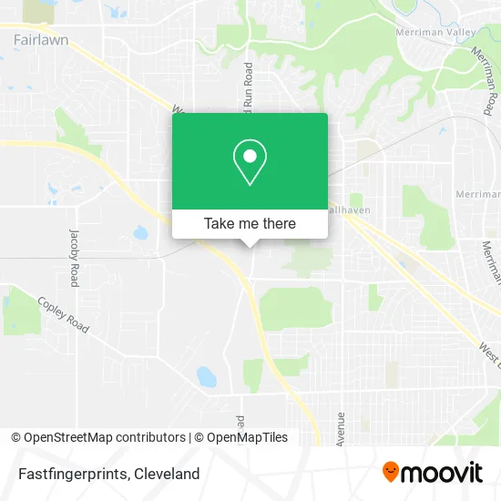 Fastfingerprints map