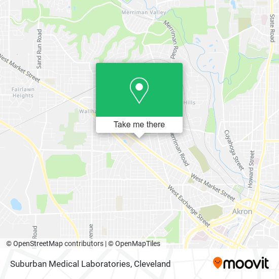 Suburban Medical Laboratories map