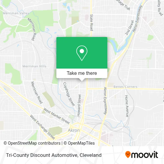 Tri-County Discount Automotive map