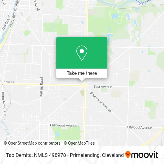 Tab Demita, NMLS 498978 - Primelending map