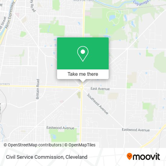 Civil Service Commission map