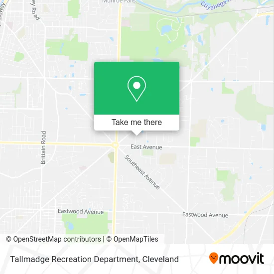 Tallmadge Recreation Department map