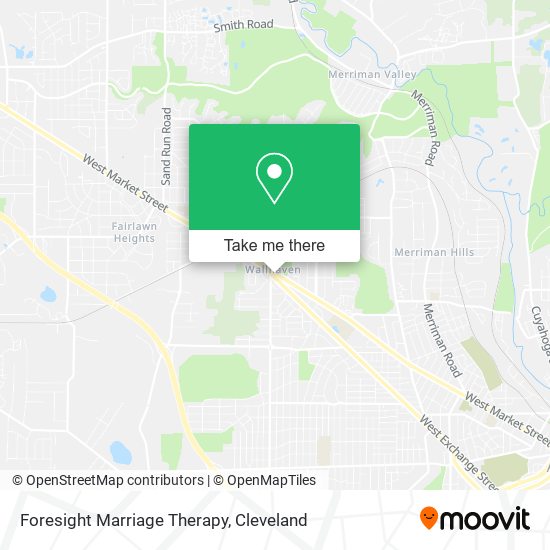 Foresight Marriage Therapy map
