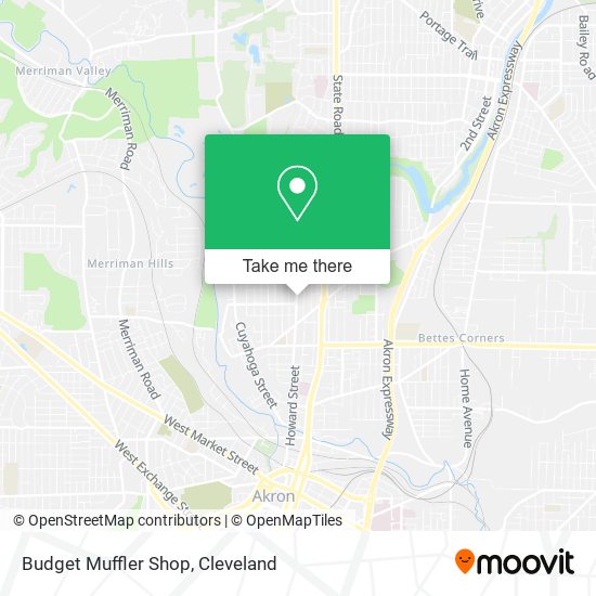 Budget Muffler Shop map