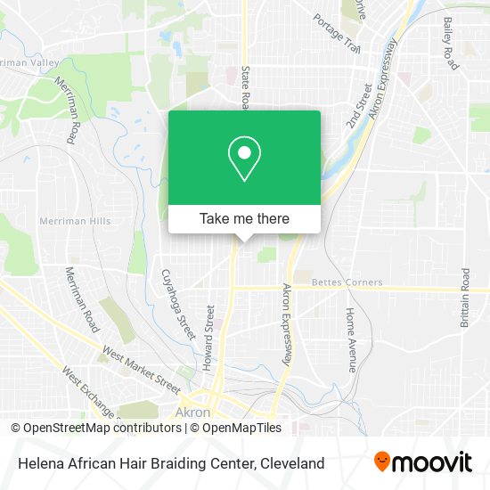 Mapa de Helena African Hair Braiding Center