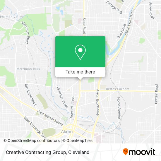 Creative Contracting Group map